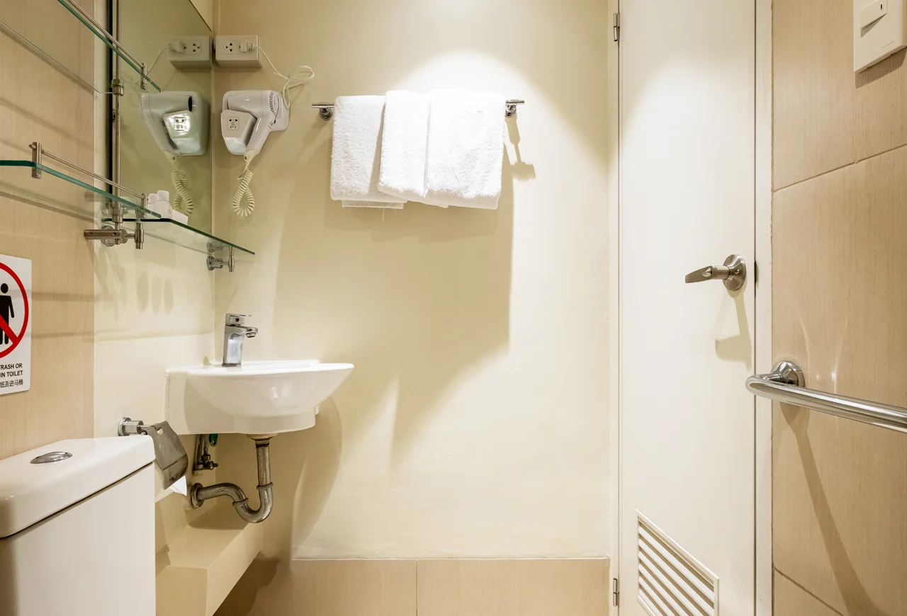 hotel myspace shower room
